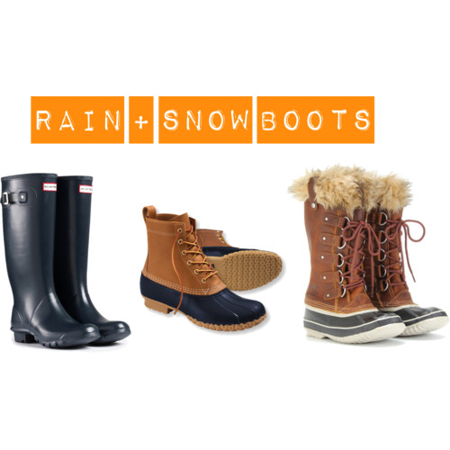 Rain + Snow  Boots